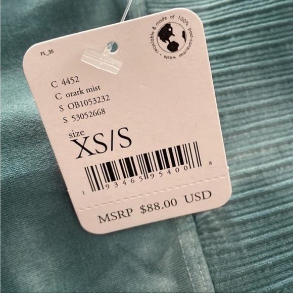 NWT Free People "Good Karma Tie Dye " Legging Ozark Mist Size XS/S Hard to get!! - Picture 2 of 5